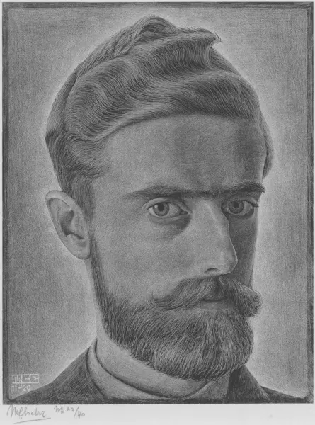Self Portrait Escher Self Portrait Escher